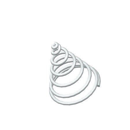 Approved Vendor Taper Spring, Lo= 0.975 , So= 0.343 , W= 0.059 G409989668